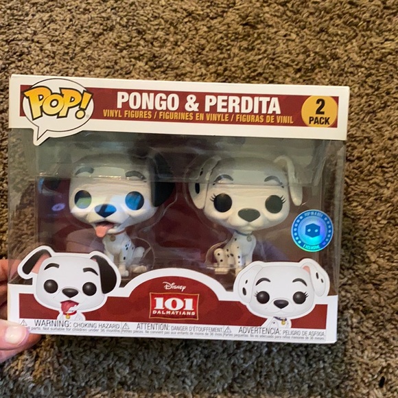Funko 101 Dalmations 2 Pack Pongo & Perdita